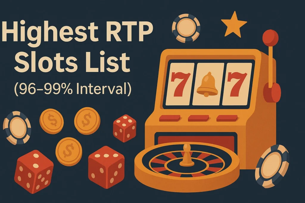 best high RTP slots casinos