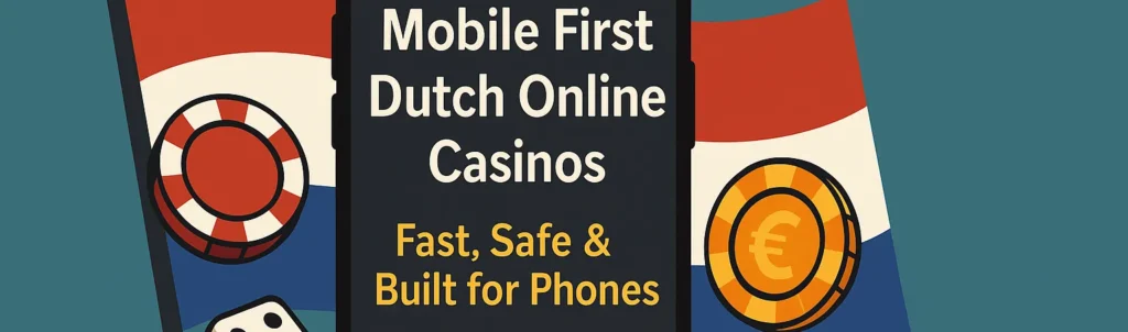 Mobile first Dutch online casinos