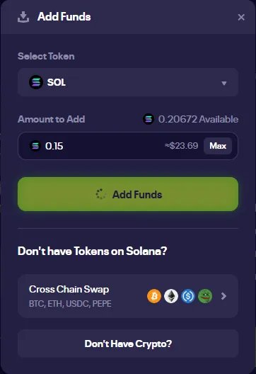 Luck.io cross-chain swap