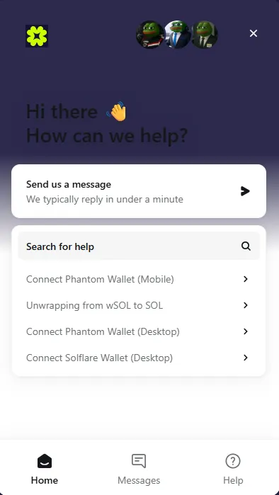 Luck.io customer support and help options